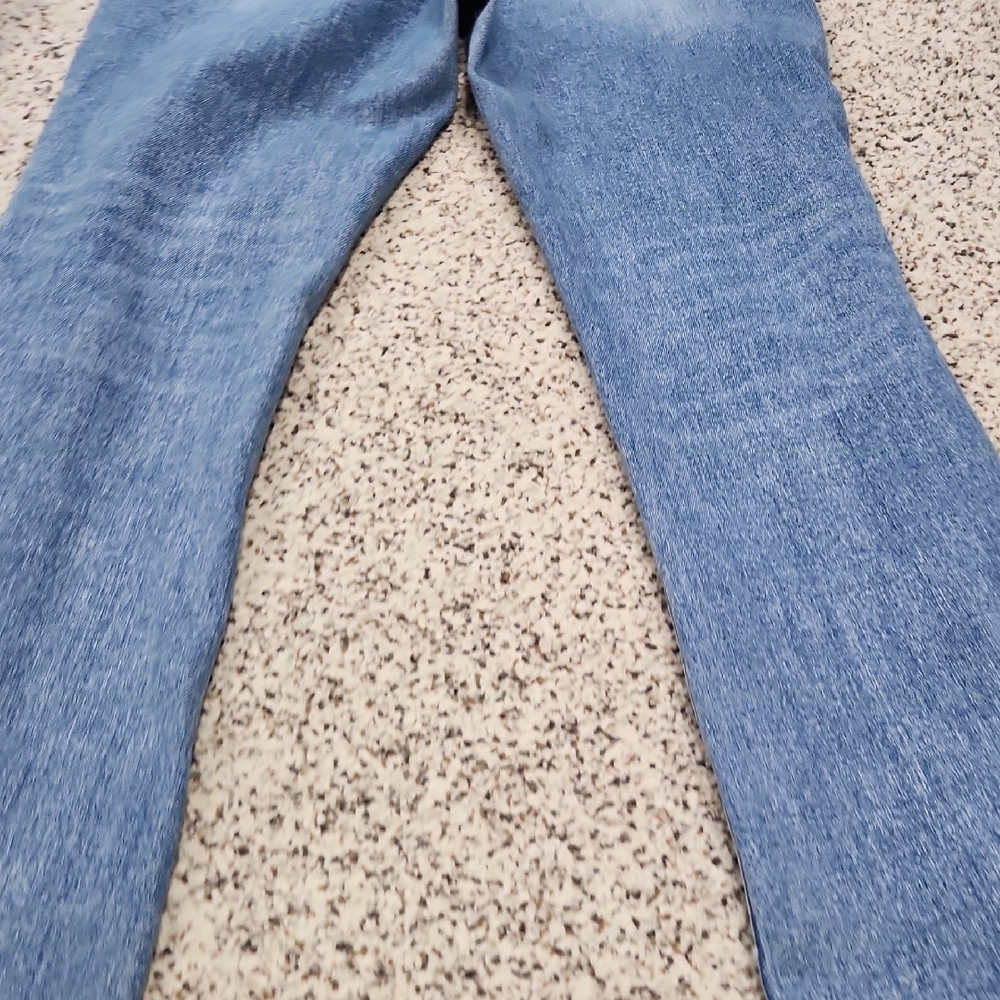 Flying Monkey Light Blue Flare Jeans - Picture 11 of 14